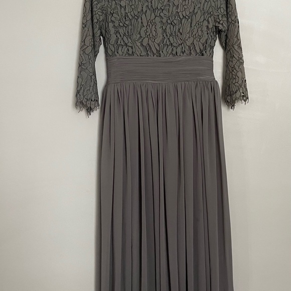 Dainty Jewells Dresses & Skirts - Dainty Jewells Charcoal Lace Maxi Dress